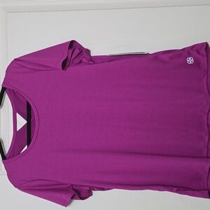 Purple Short Sleeve Top